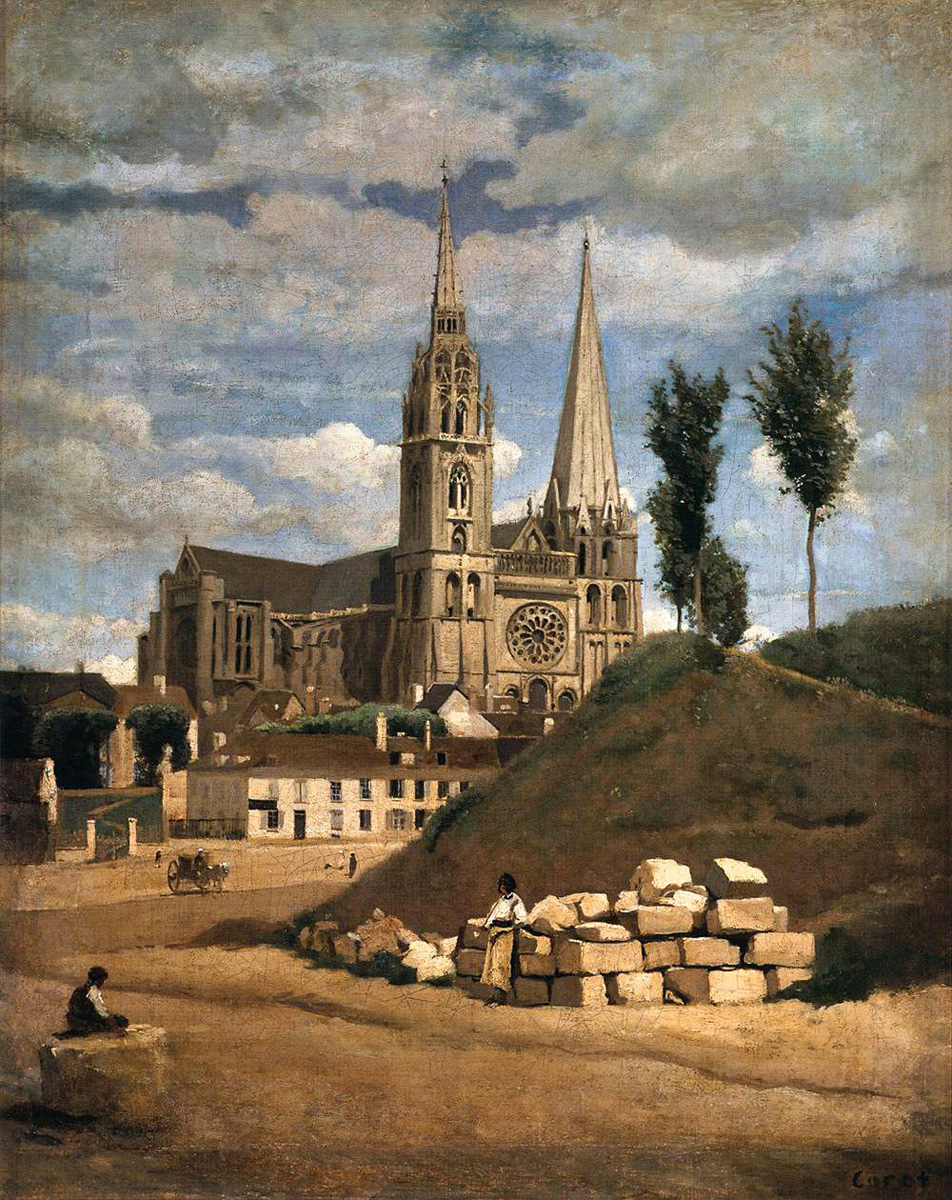 the cathedral of chartres